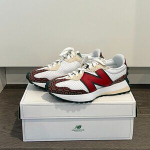 New Balance 327 Casablanca Red Monogram